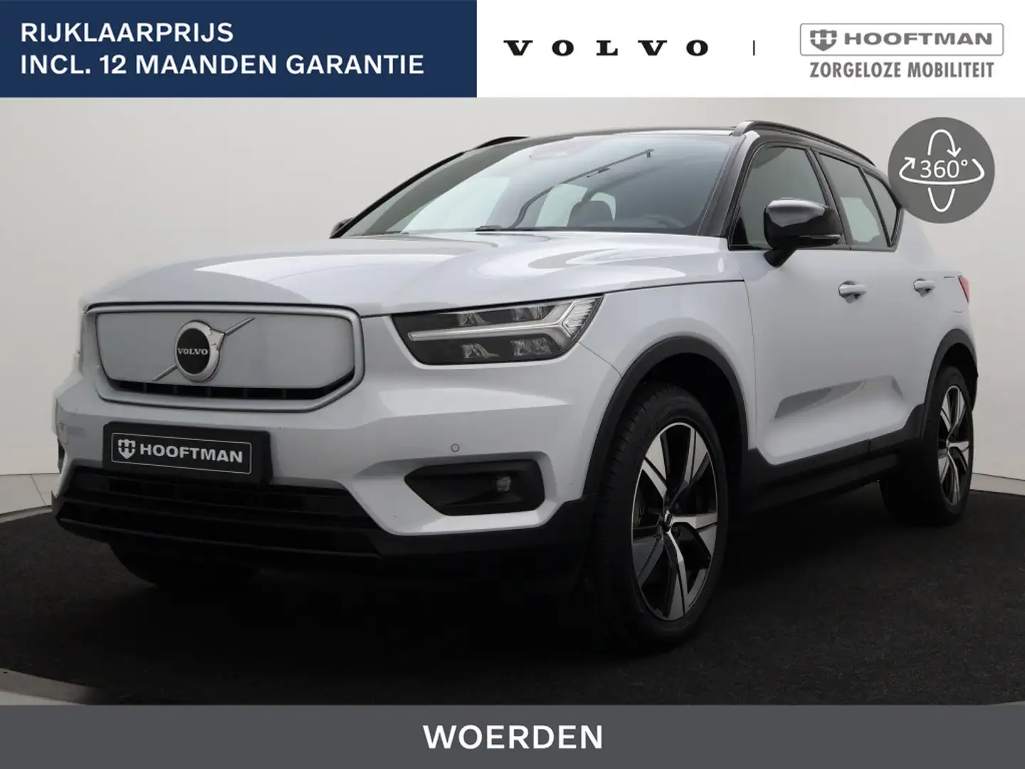 Volvo XC40 RECHARGE P8 AWD INTRO EDITION SCHUIFDAK 20INCH Noir - 1