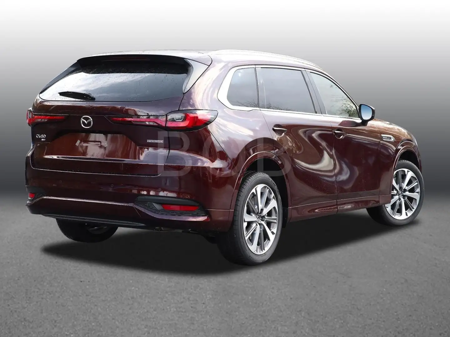 Mazda CX-80 Plug-In Hybrid 8AT AWD Takumi Plus 8-fach bereift Rot - 2