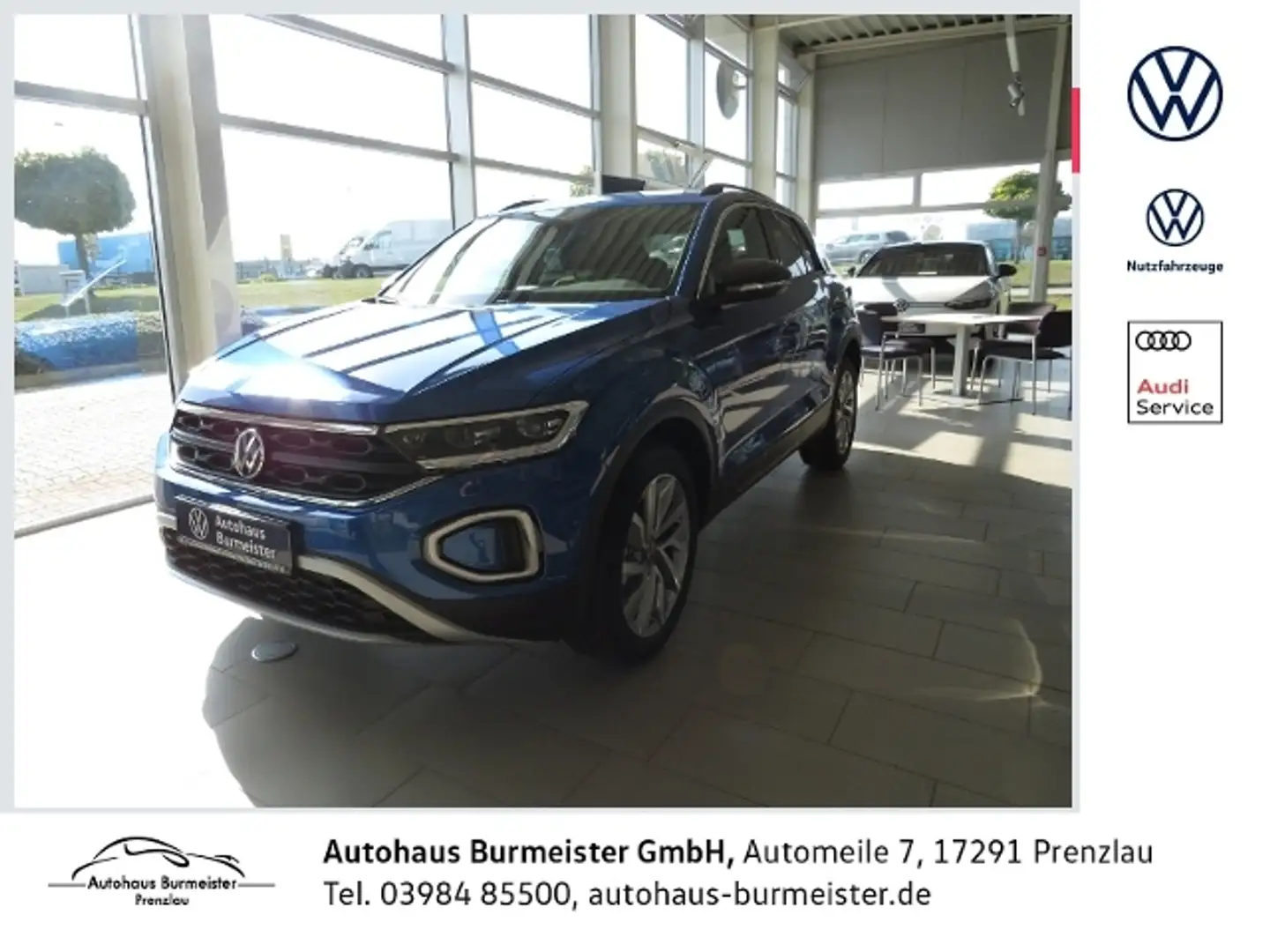 Volkswagen T-Roc GOAL 1.5 l TSI OPF 110 kW (150 PS) 7-Gang-Doppelk Bleu - 1