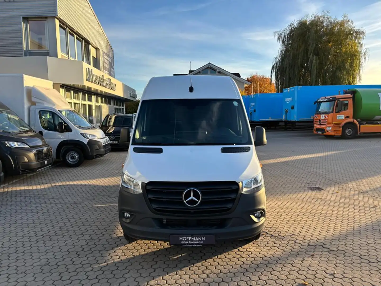Mercedes-Benz Sprinter 317 CDI Kasten 3665 Navi Klima 360 3Sitze Weiß - 2