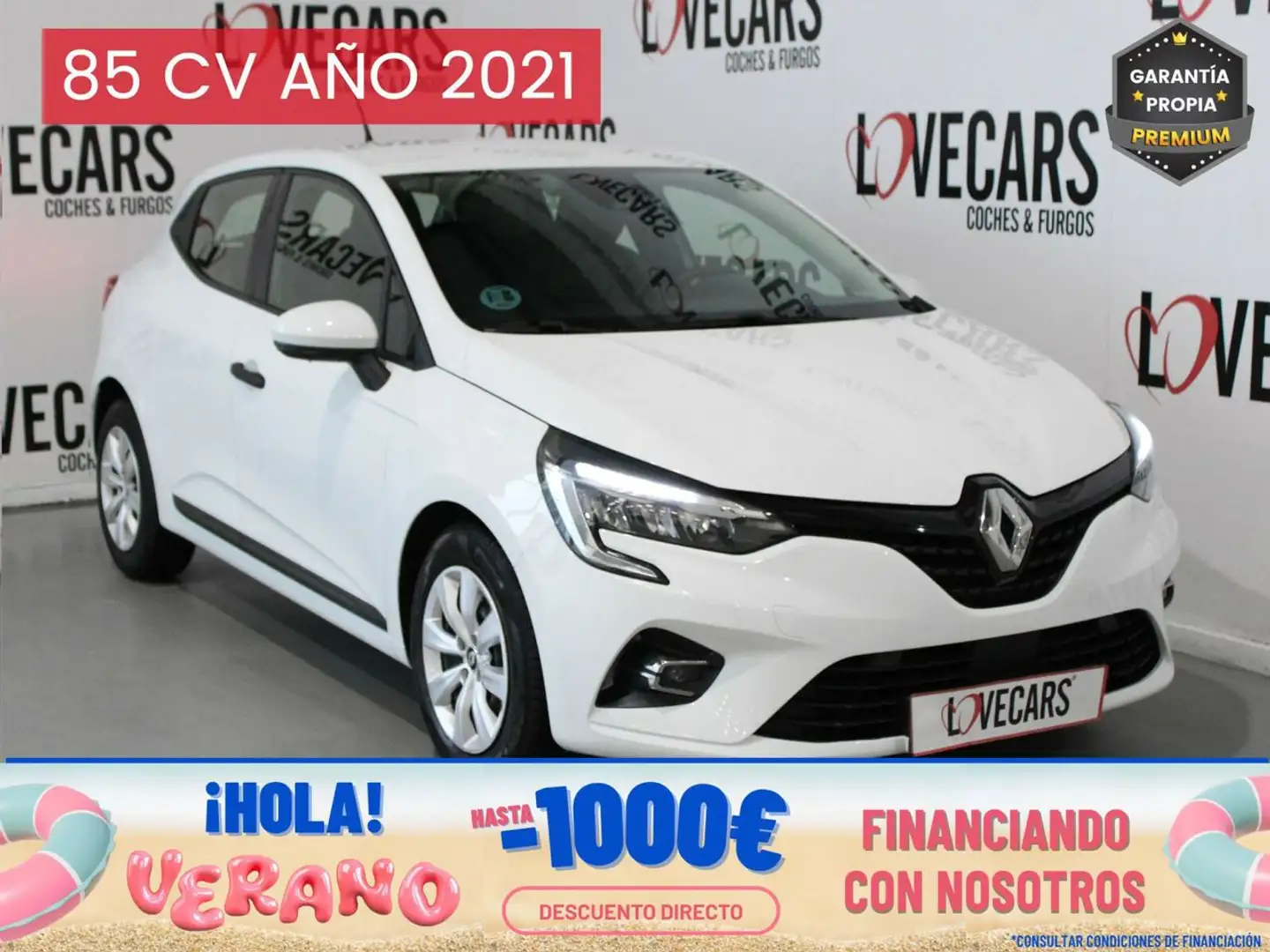 Renault Clio Blue dCi Business 63kW Blanco - 1