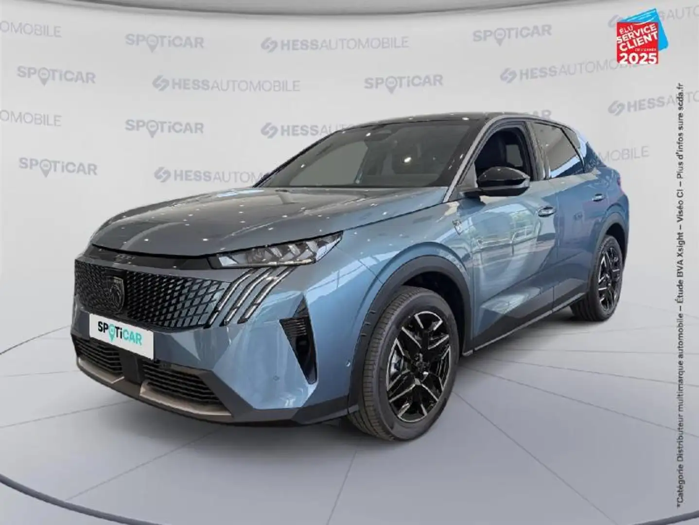 Peugeot 3008 1.2 Hybrid 136ch GT e-DCS6 Bleu - 1