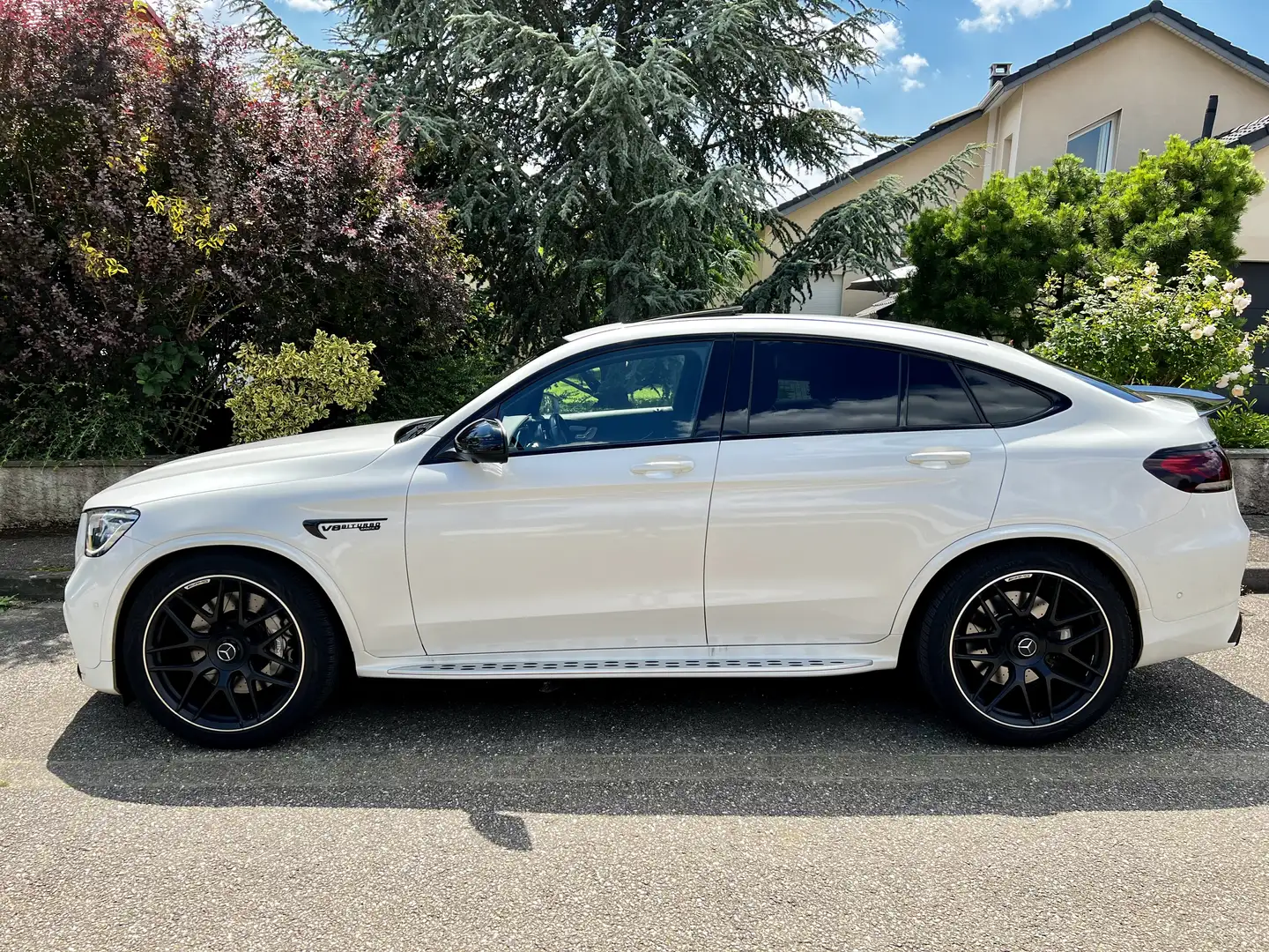 Mercedes-Benz GLC 63 AMG Coupé 360 Burmester  Pano Memory  4matic Blanc - 2
