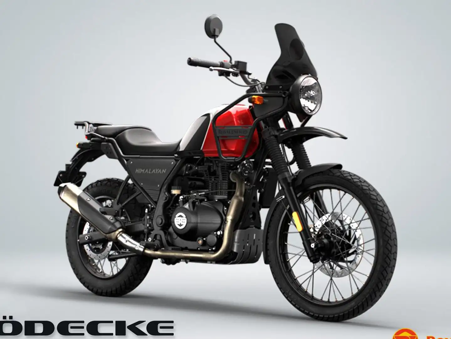 Royal Enfield Himalayan 410 Rock Red Roşu - 1