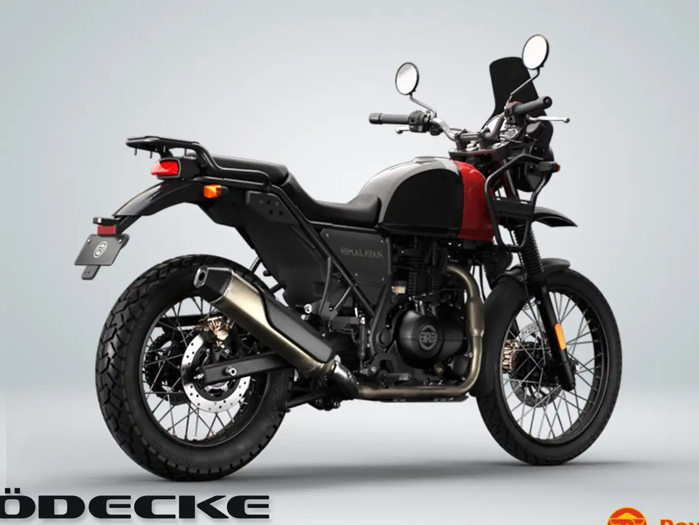 Royal Enfield Himalayan 410 Rock Red Roşu - 2