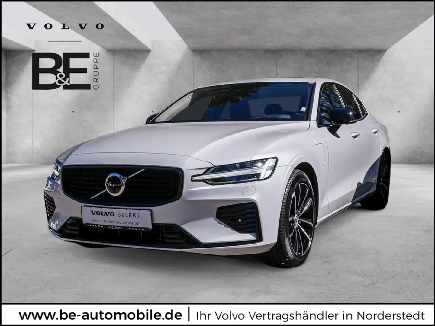 Volvo S60 T8 Ultimate Dark Recharge Plug-In Hybrid AWD Weiß - 1
