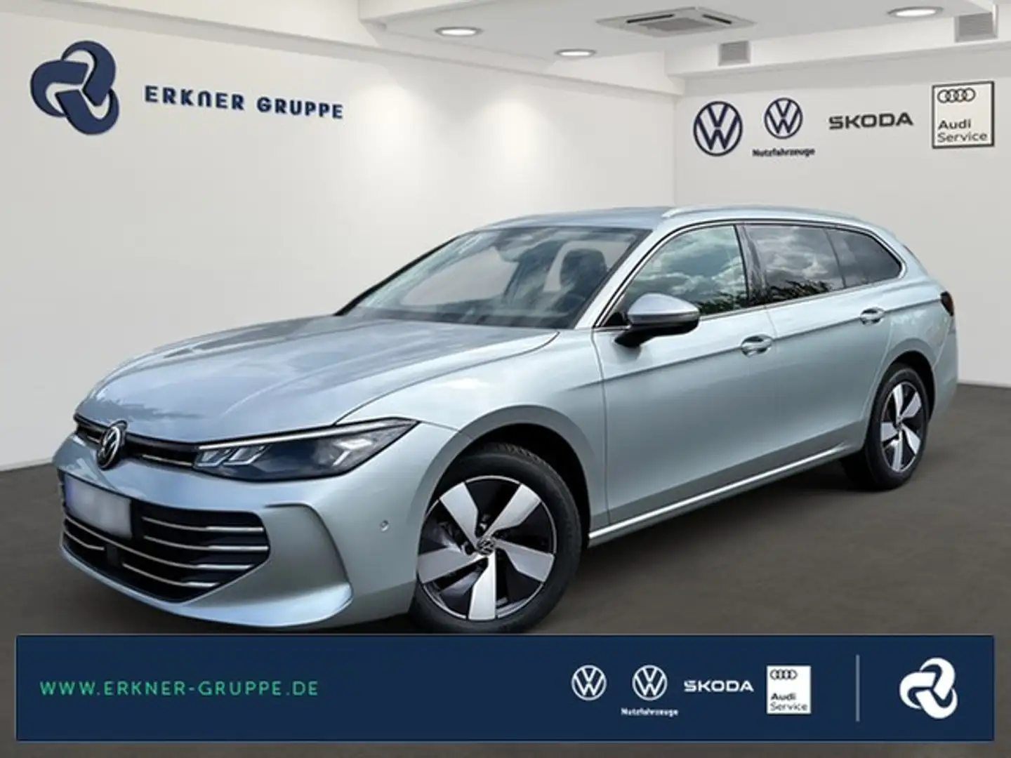 Volkswagen Passat 1.5eTSI DSG Business GJR+SHZ+AHK+ Silber - 1