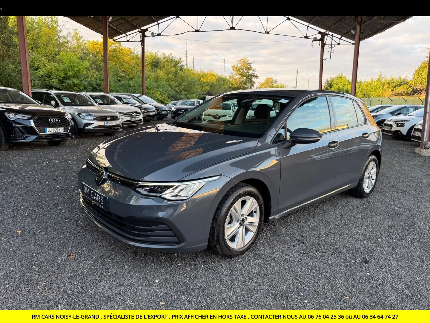 Volkswagen Golf Life Business Gris - 1