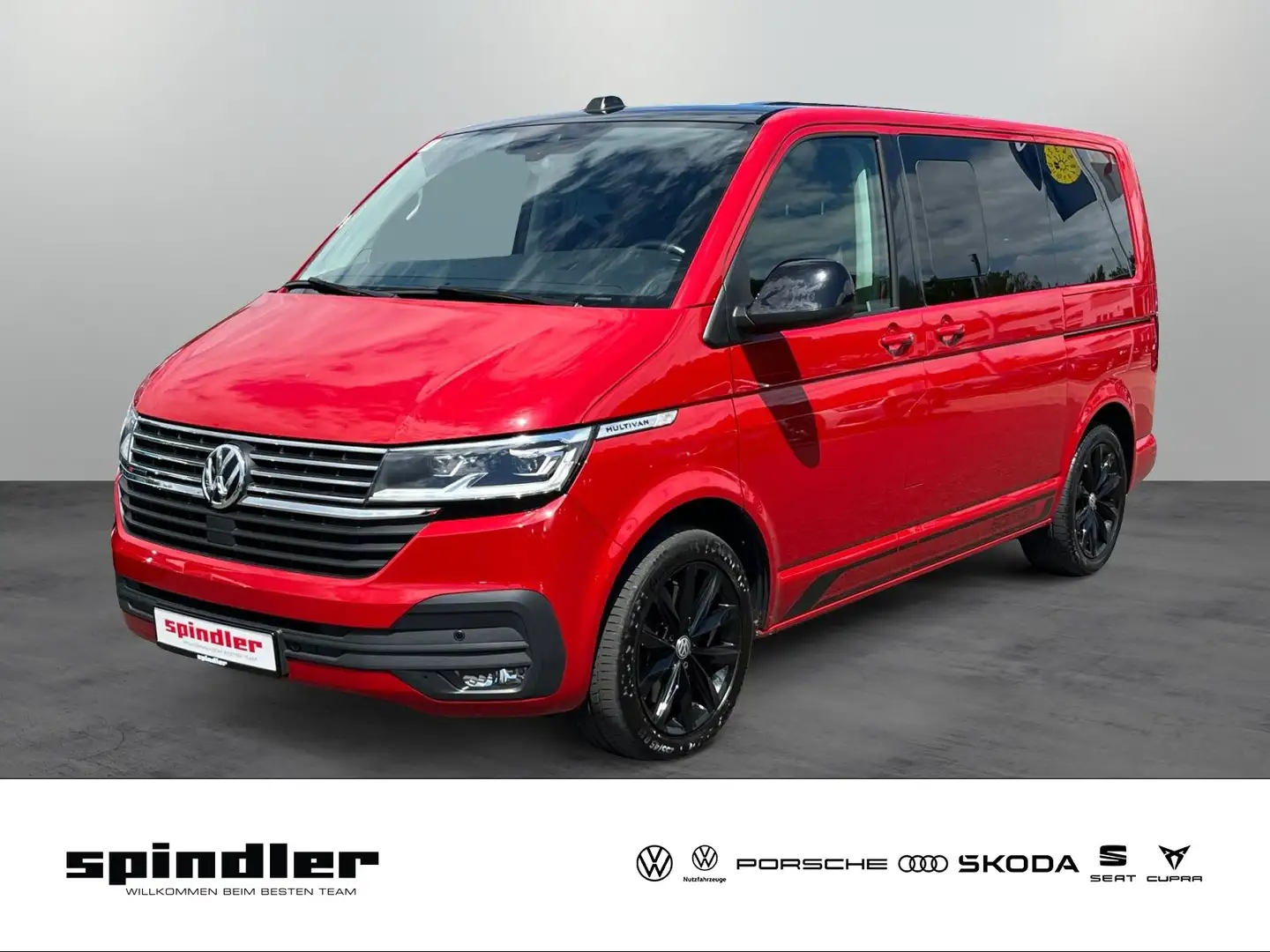 Volkswagen T6.1 Multivan Edition 4M DSG/ Navi,AHK, LED, RFK Rosso - 1