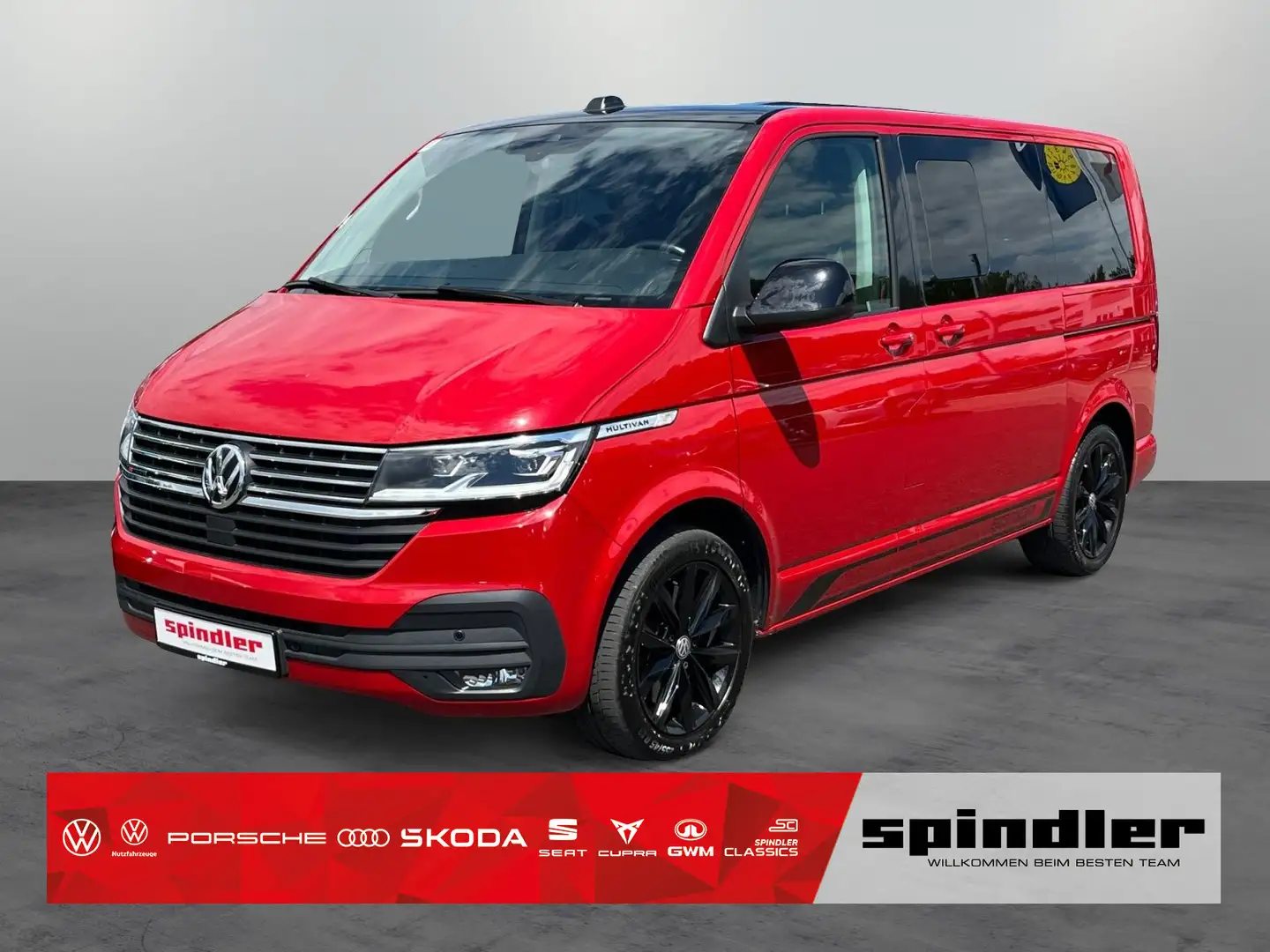 Volkswagen T6.1 Multivan Edition 4M DSG/ Navi,AHK, LED, RFK Rouge - 1