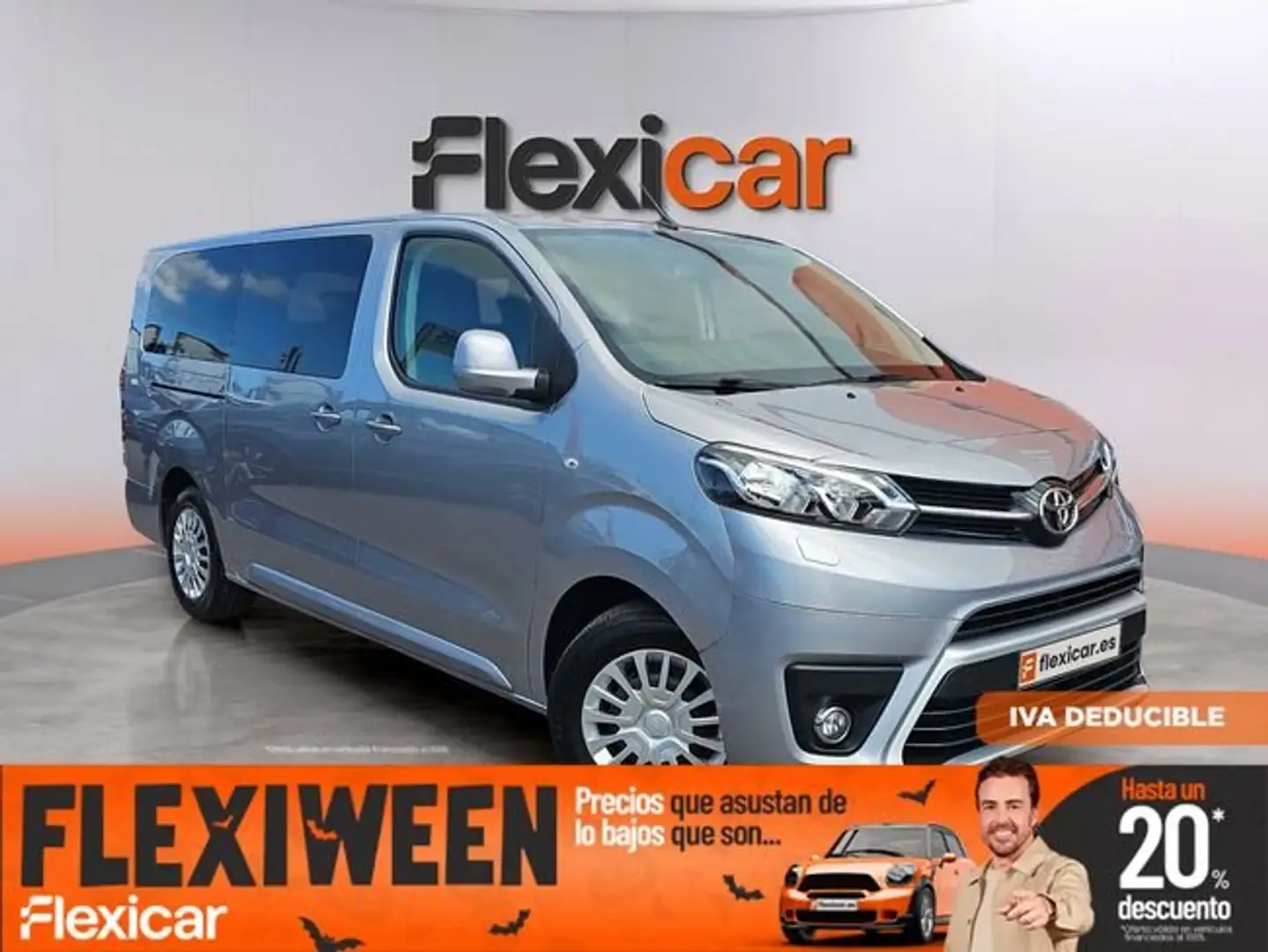 Toyota Proace 2.0D 145CV VX SHUTTLE 2PL 2PT L1 Gris - 1