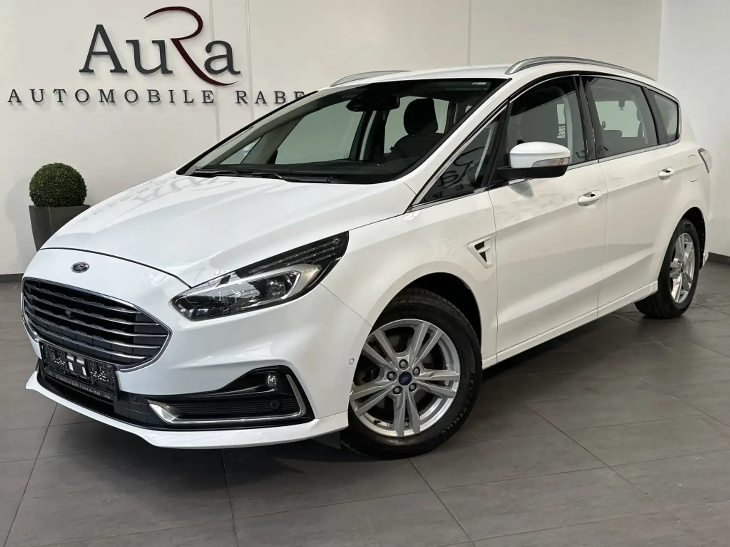 Ford S-Max 2.0 EB Titanium NAV+LED+AHK+STANDHEIZUNG Weiß - 1