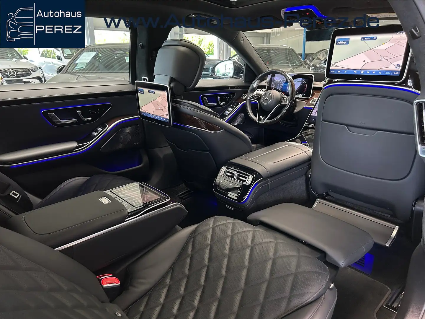 Mercedes-Benz S 500 4M L AMG- EXKLUSIV-HIGH END FOND-CHAUFFEUR Schwarz - 1