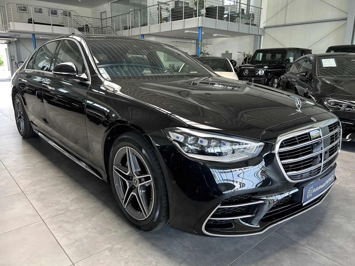 Mercedes-Benz S 500 4M L AMG- EXKLUSIV-HIGH END FOND-CHAUFFEUR Schwarz - 2