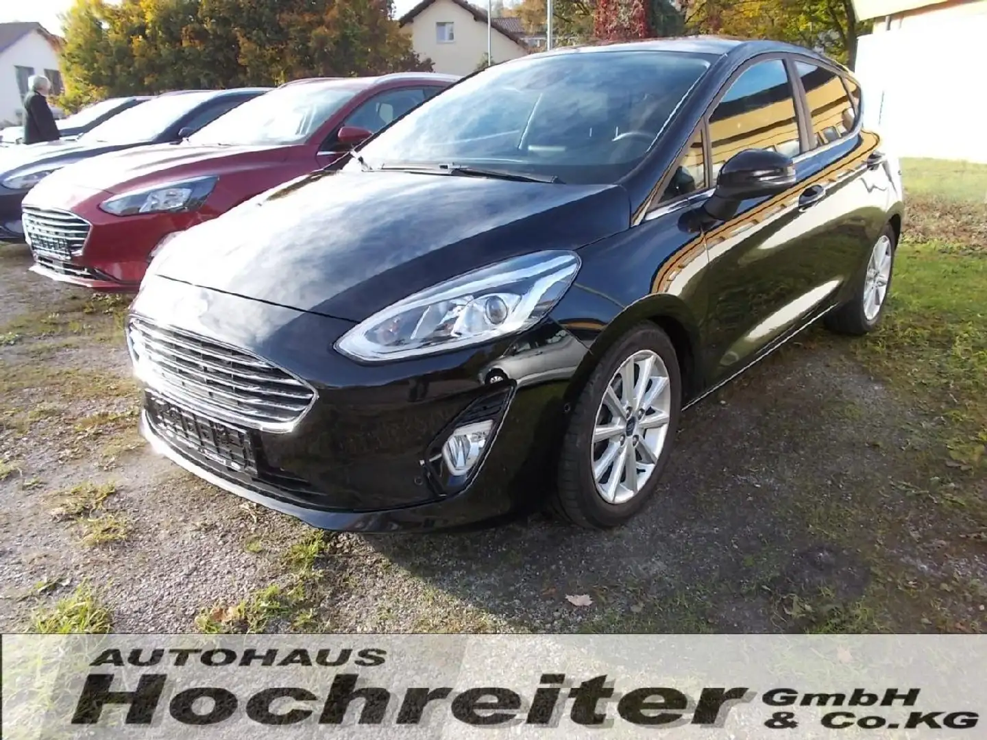 Ford Fiesta Titanium Schwarz - 1