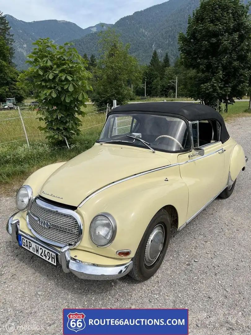 Oldtimer DKW 1000S Cabriolet | Route 66 Auctions Beige - 1