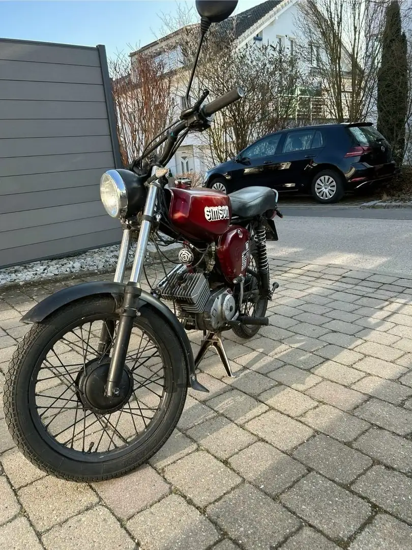 Simson S 51 Enduro Roşu - 2