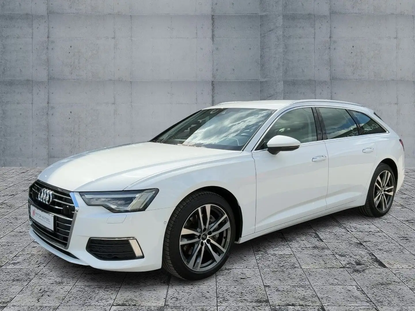 Audi A6 45 TDI QU DESIGN MATRIX+NAV+DVD+PDC+ACC Weiß - 2
