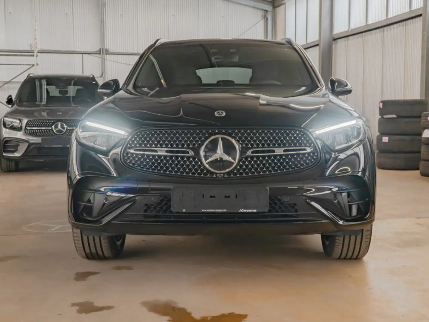 Mercedes-Benz GLC 300 de 4M AMG-Sport/Night/Pano/AHK/DISTRO/ Noir - 2