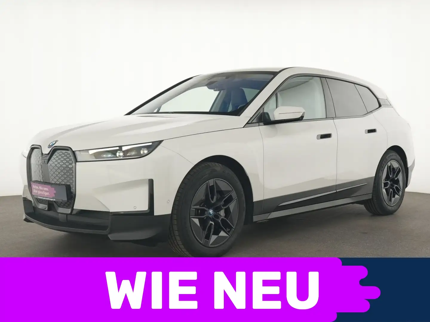 BMW iX xDrive 50 Navi|HeadUp|CarPlay|Kamera|PDC|LED Bílá - 1