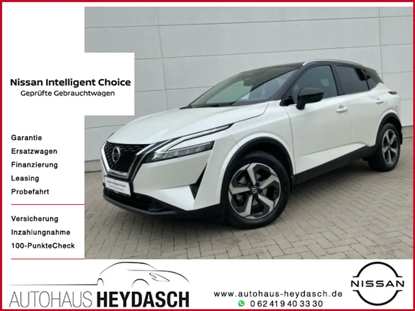Nissan Qashqai Premiere Edition *Automatik*AHK inkl.* Weiß - 1