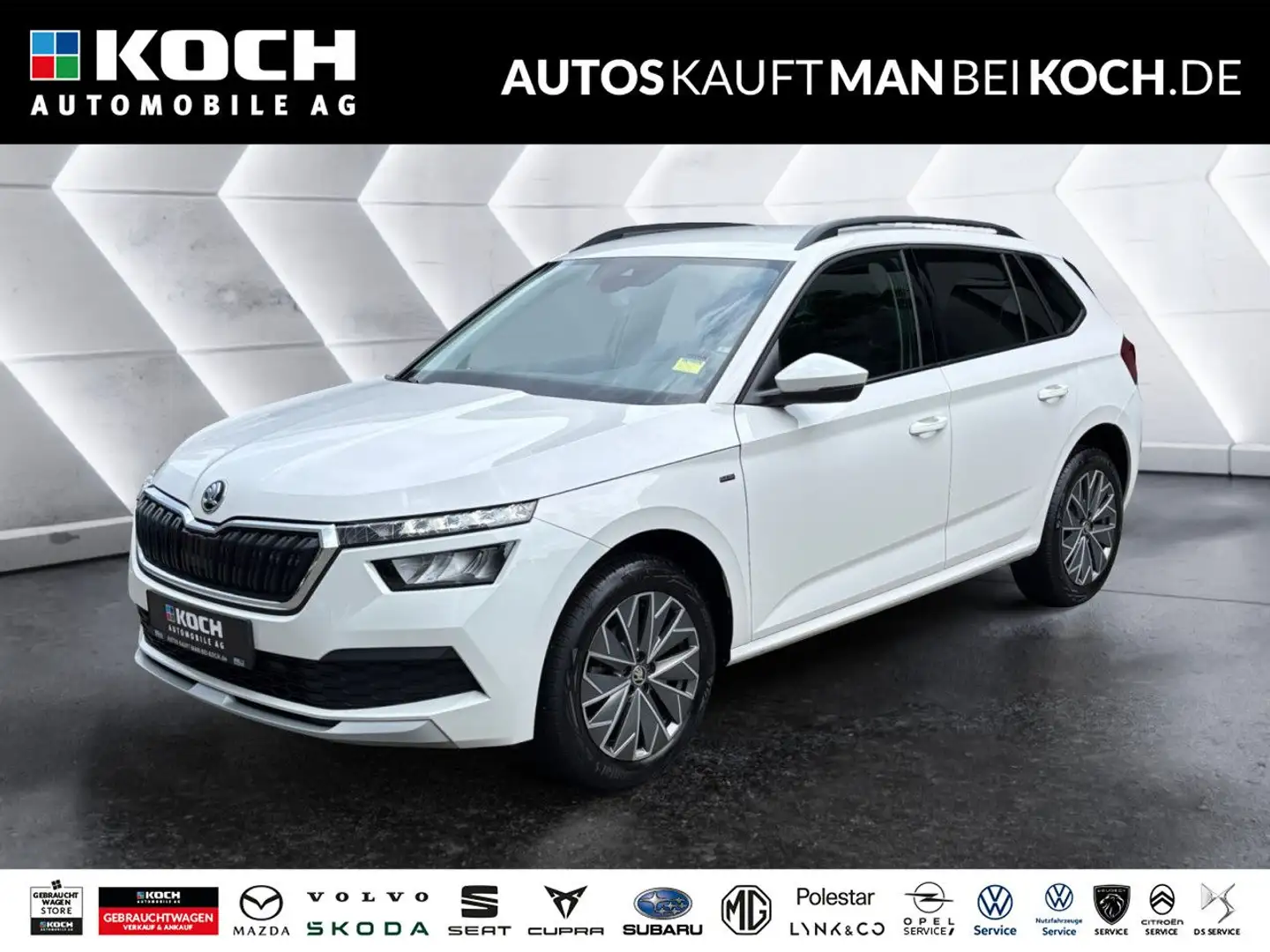 Skoda Kamiq 1.0 TSI CLEVER PDC LED GRA SHZ CLIMATRONIC Weiß - 1