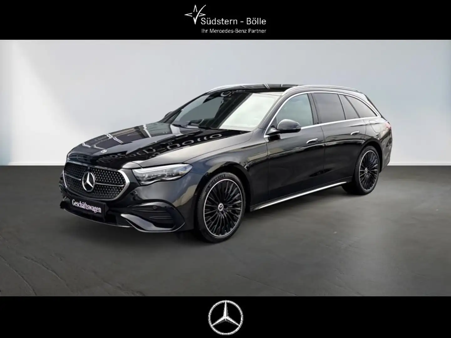 Mercedes-Benz E 300 de 4M T AMG+PANO+AHK+AIRMATIC+DISTRO+360° Noir - 2