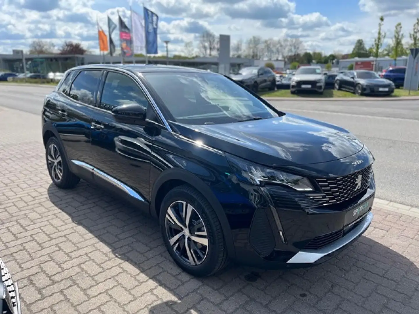 Peugeot 3008 3008 Hybrid 136 Allure Pack+Navi+SHZ+CAM+LED+DAB Noir - 2