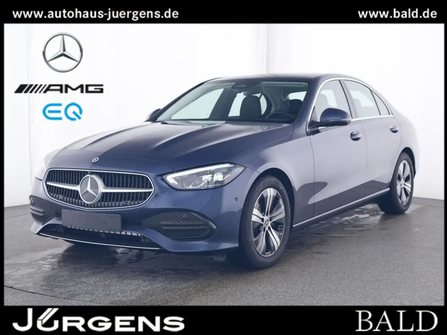 Mercedes-Benz C 180 Avantgarde/LED/360/Pano/Leder/Ambiente/17" Blau - 2