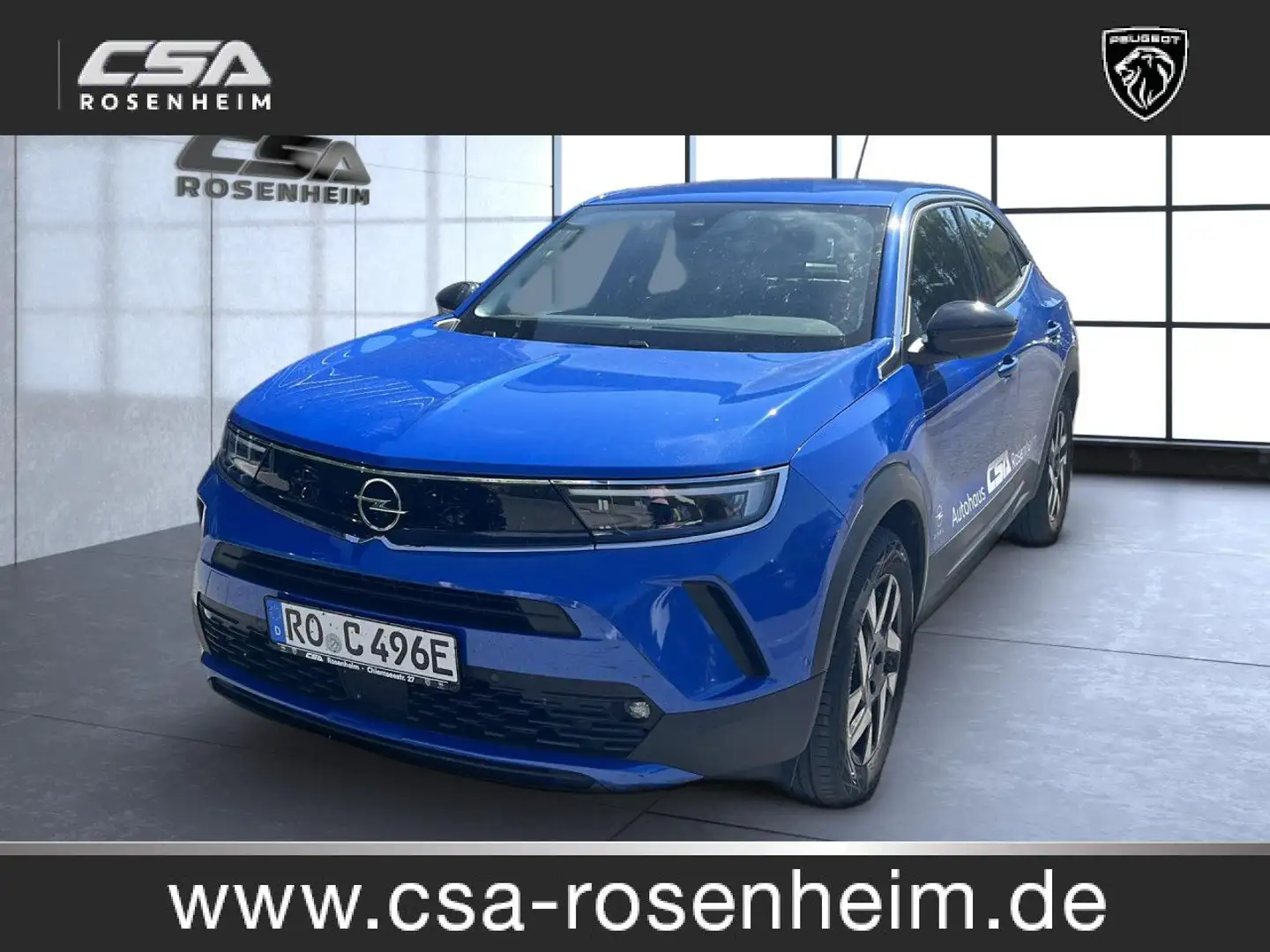 Opel Mokka e Elegance Bluetooth Navi LED Klima Blu/Azzurro - 1
