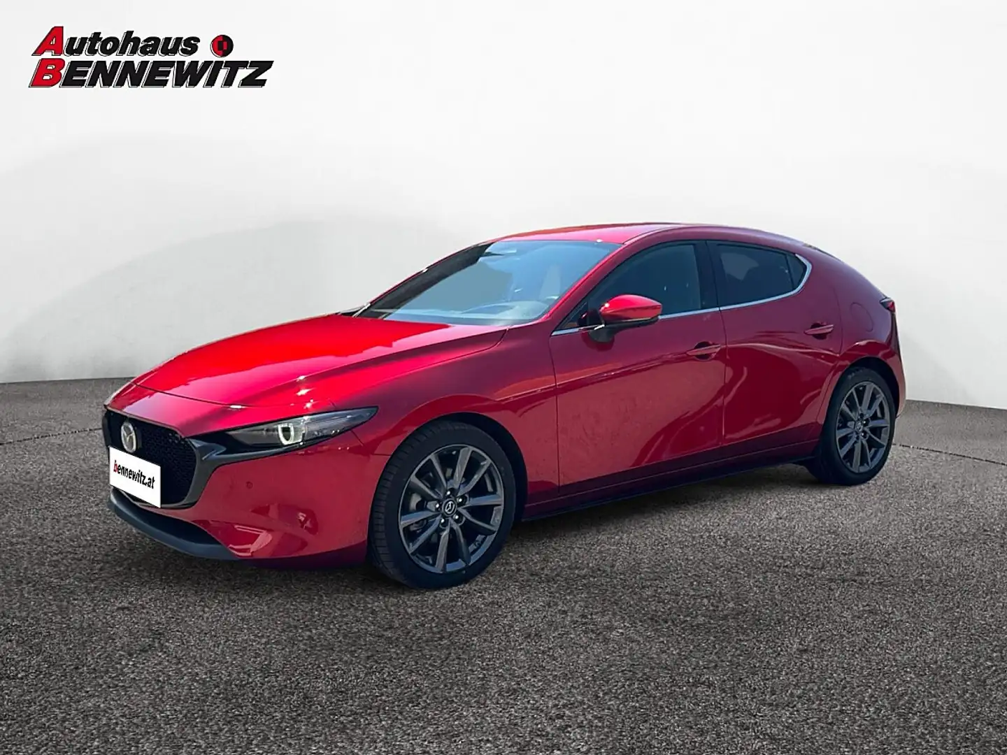 Mazda 3 Mazda3 e-Skyactiv-G140 Exclusive-Line Aut. Rot - 1