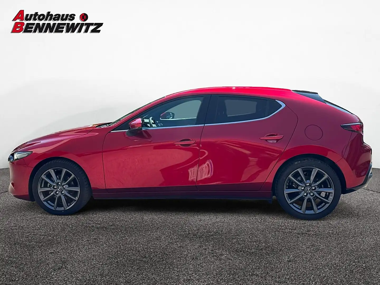 Mazda 3 Mazda3 e-Skyactiv-G140 Exclusive-Line Aut. Rot - 2