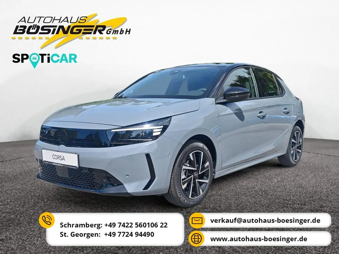 Opel Corsa GS MHEV Automatik / ACC/LED/Kamera/SHZ-LHZ Grau - 1