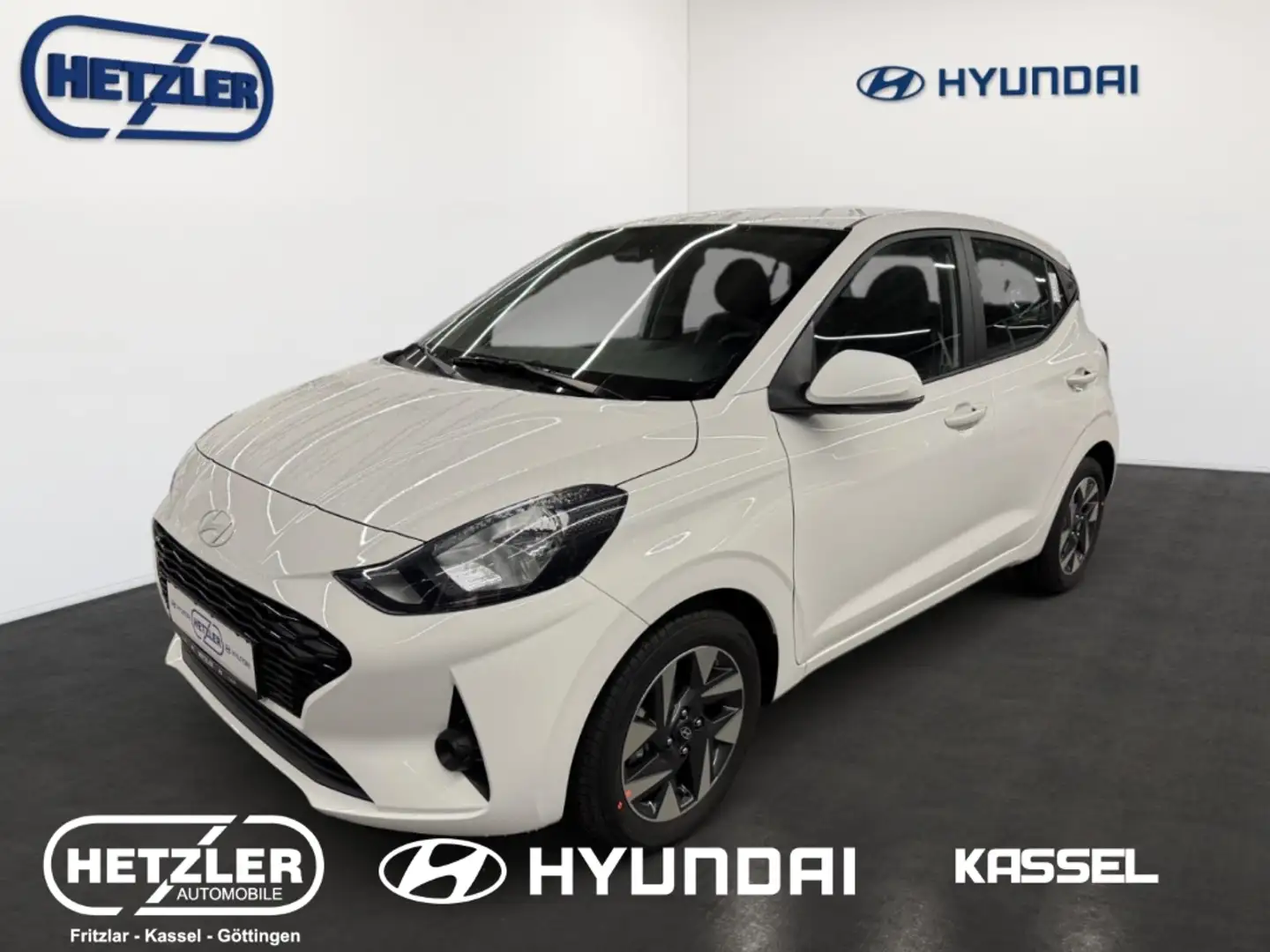 Hyundai i10 Trend 1.0 EU6e Navi Apple CarPlay Android Auto Kli Weiß - 1