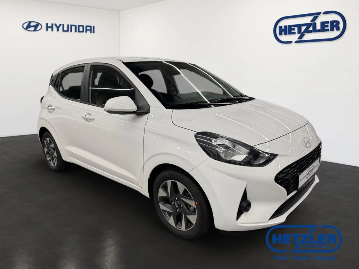 Hyundai i10 Trend 1.0 EU6e Navi Apple CarPlay Android Auto Kli Weiß - 2