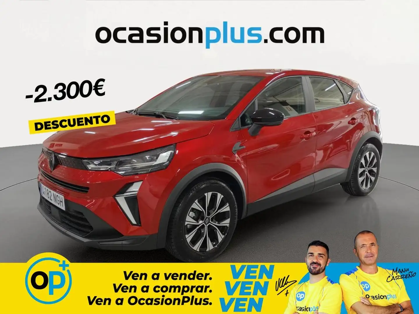 Renault Captur E-TECH Híbrido Evolution 105kW Rojo - 1
