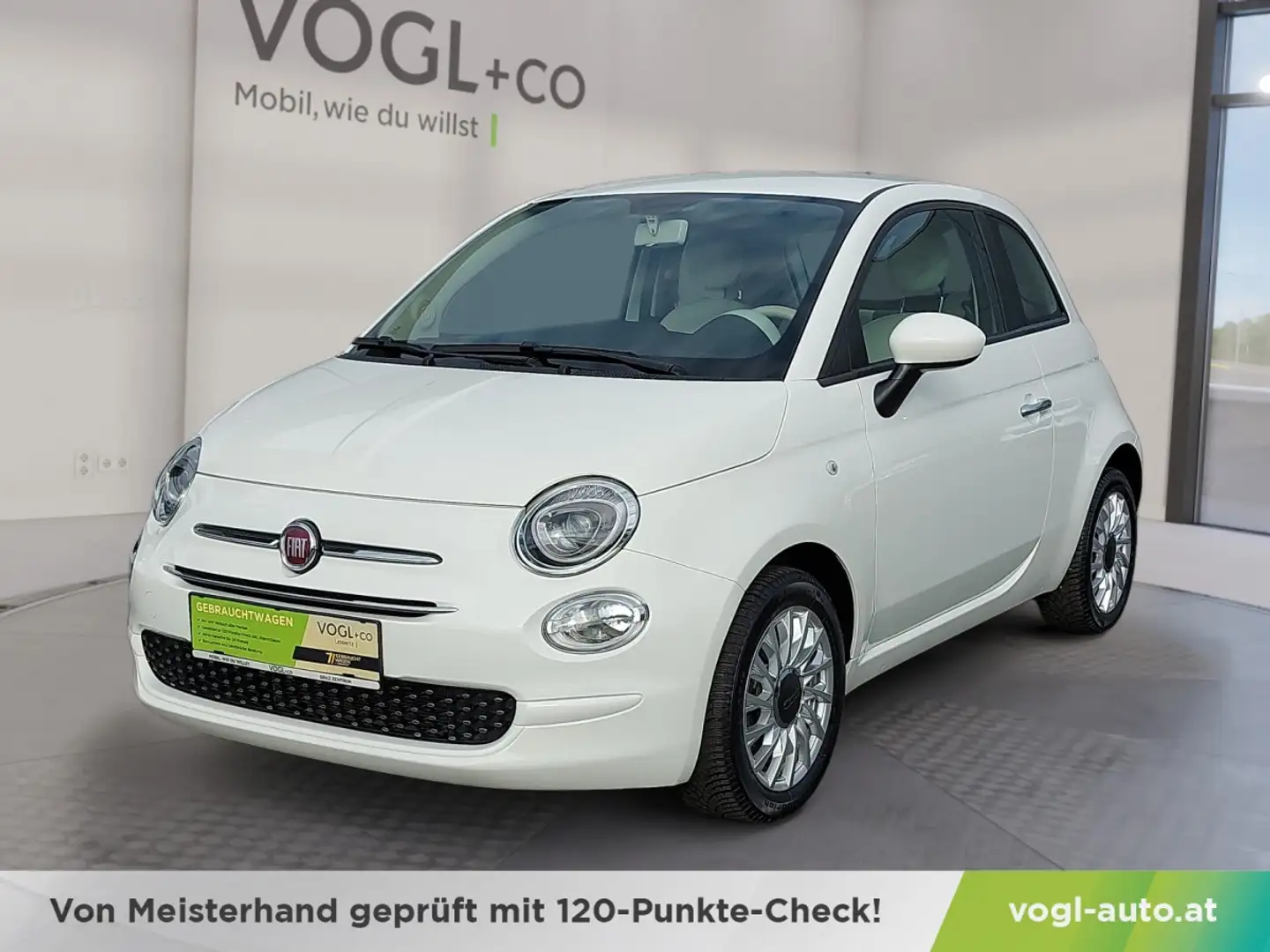 Fiat 500 Firefly Hybrid Lounge Weiß - 1