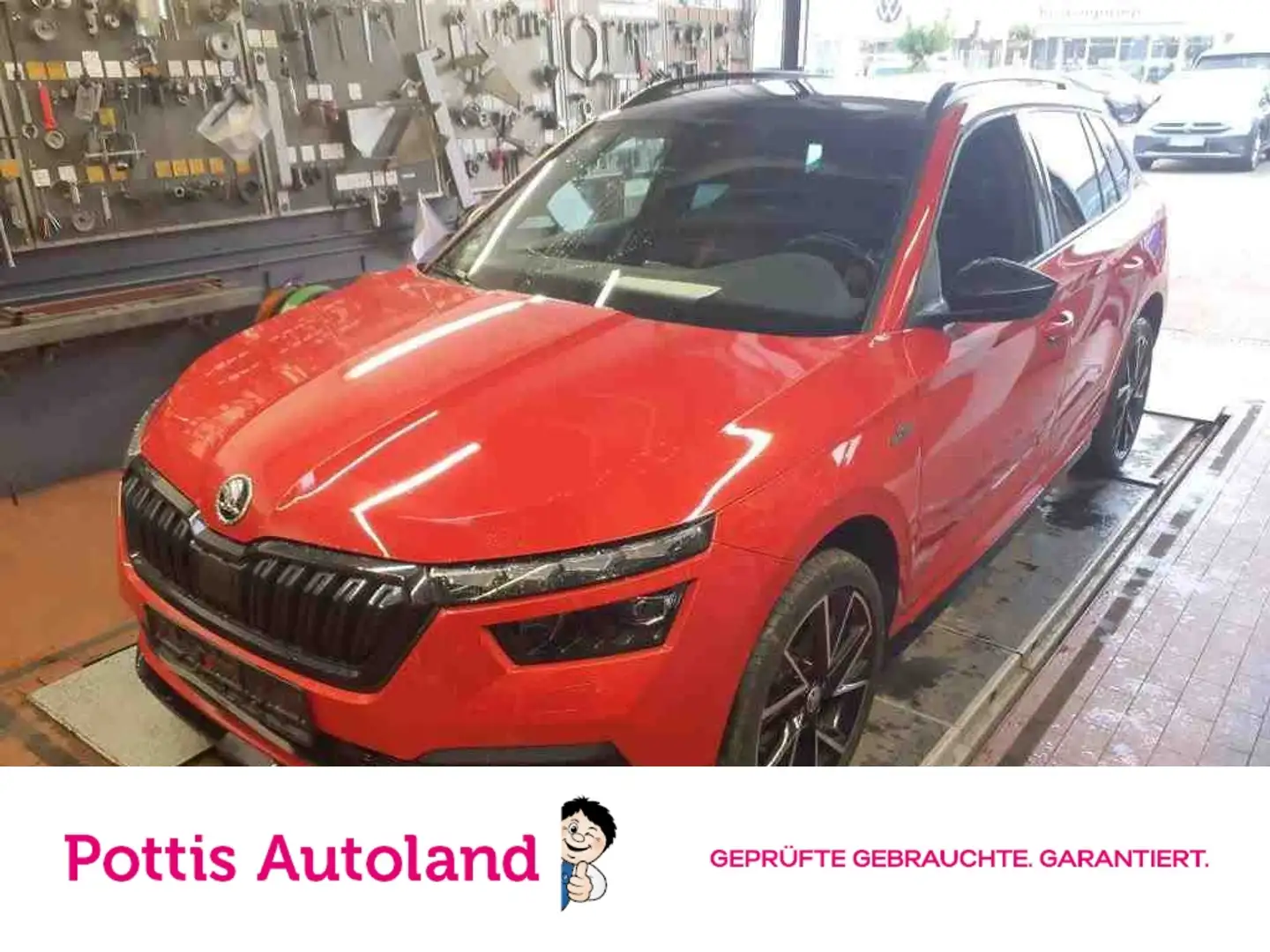 Skoda Kamiq 1.5 TSI DSG MONTE CARLO PANO KLIMA PDC SHZG Rot - 1
