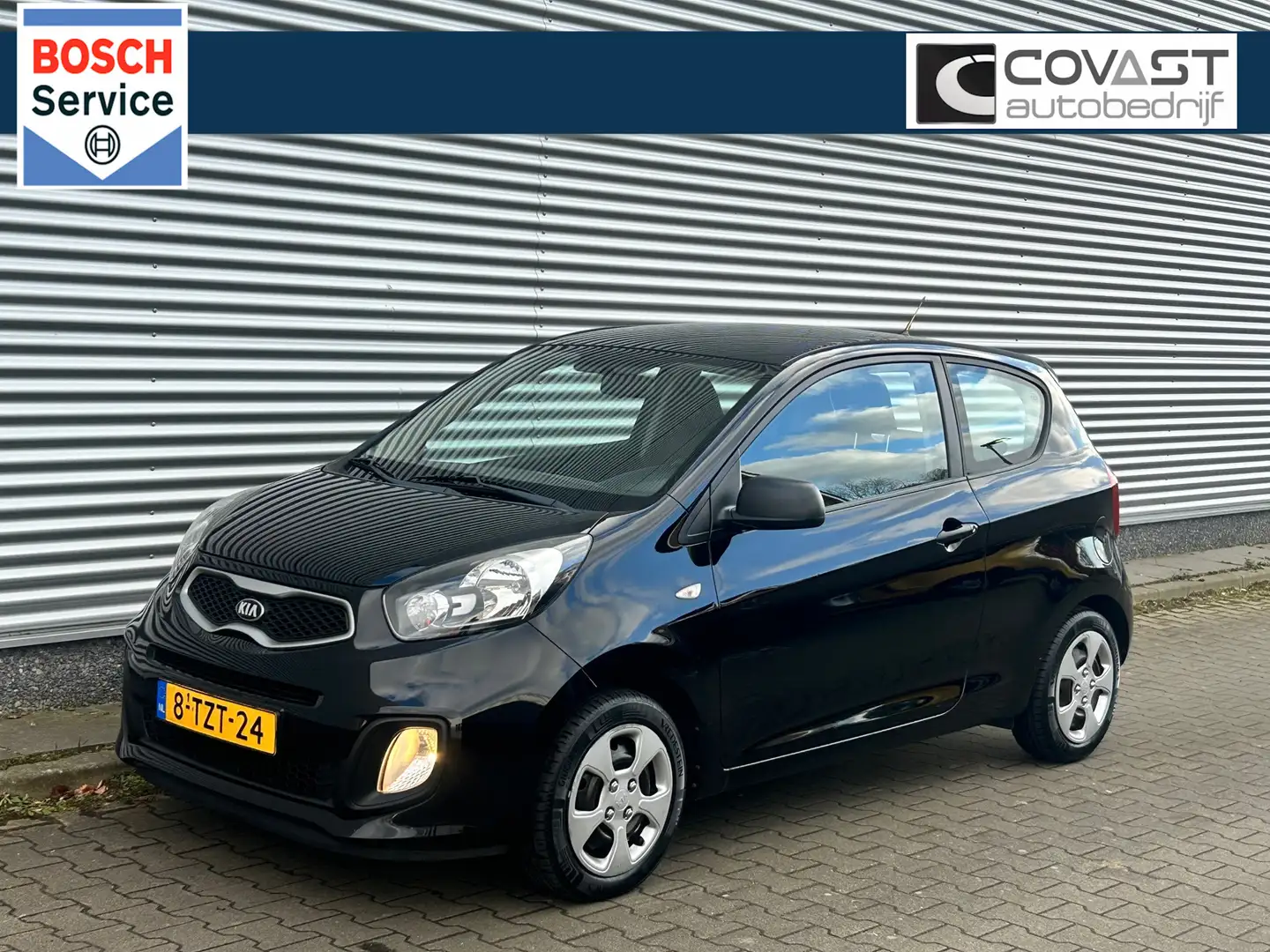 Kia Picanto 1.0 CVVT EconomyLine | 3-drs | 6 maanden garantie Noir - 1