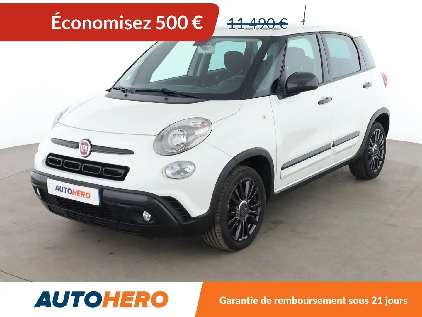 Fiat 500L 1.4 Ligue 1 Conforama Blanc - 1