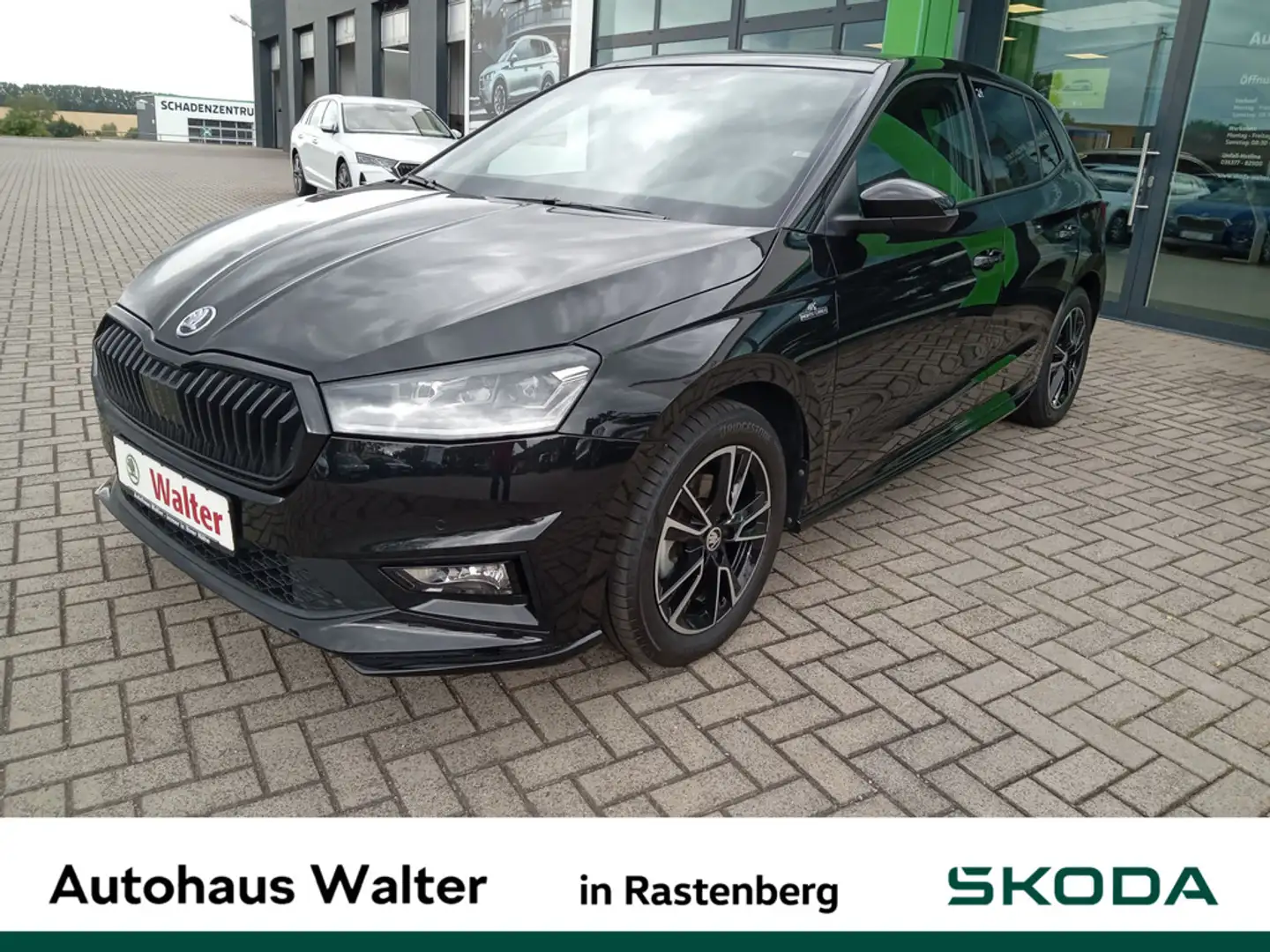 Skoda Fabia 1.0 TSI Monte Carlo Pano Kessy SHZ LED Schwarz - 1