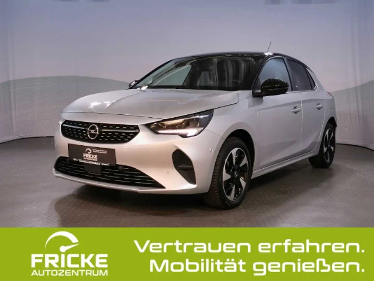 Opel Corsa-e Elegance +Automatik+Navi+11kw+Toter-Winkel-Warner Silber - 1