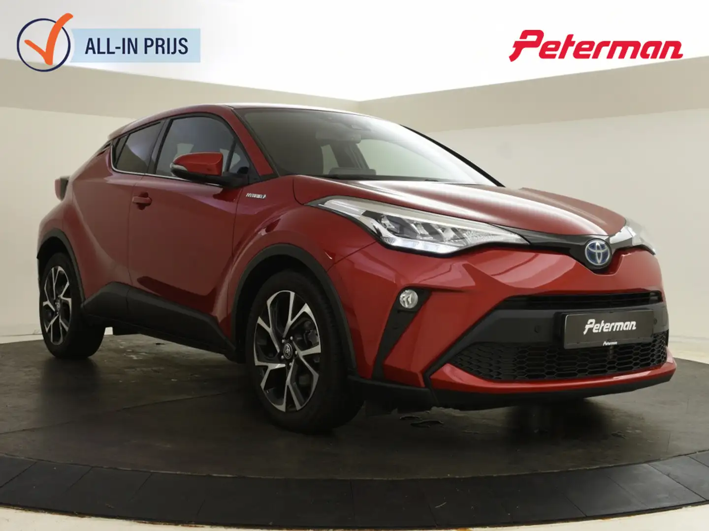 Toyota C-HR 1.8 Hybrid Style | Stuur en Stoelverwarming | Park Rood - 1