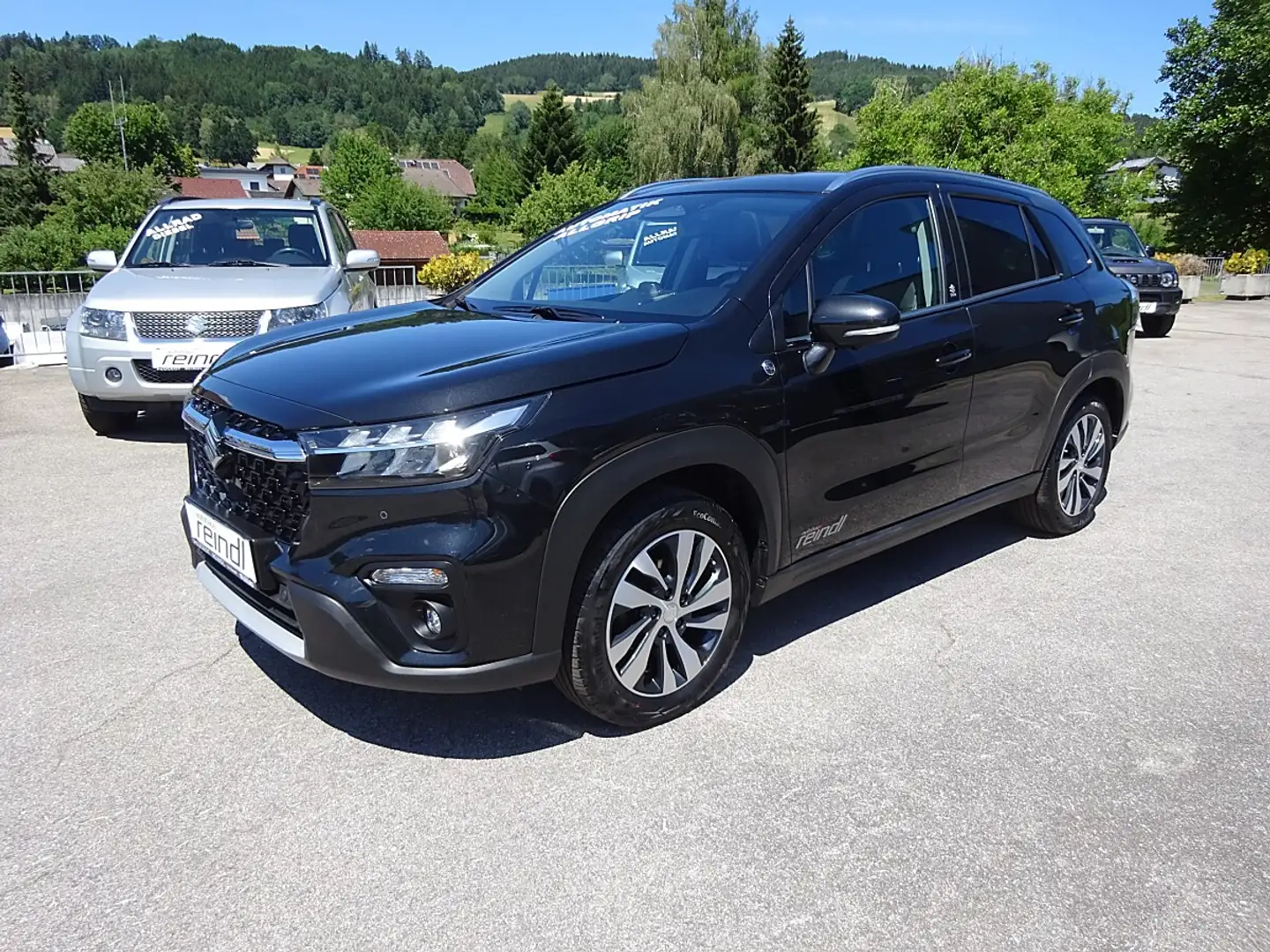 Suzuki S-Cross 1,5 Hybrid ALLGRIP flash,1.Besitz,360° Kamera,A... Schwarz - 1