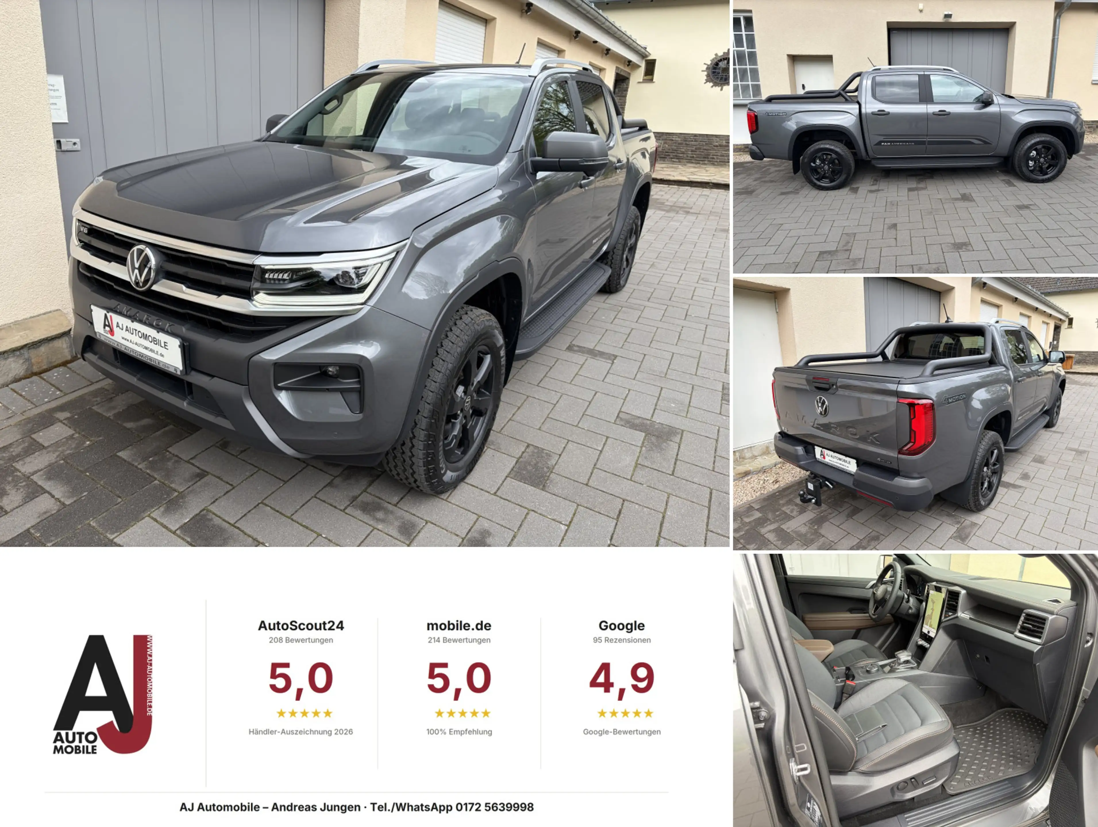Volkswagen Amarok 3.0 TDi PanAmericana mit Rollcover