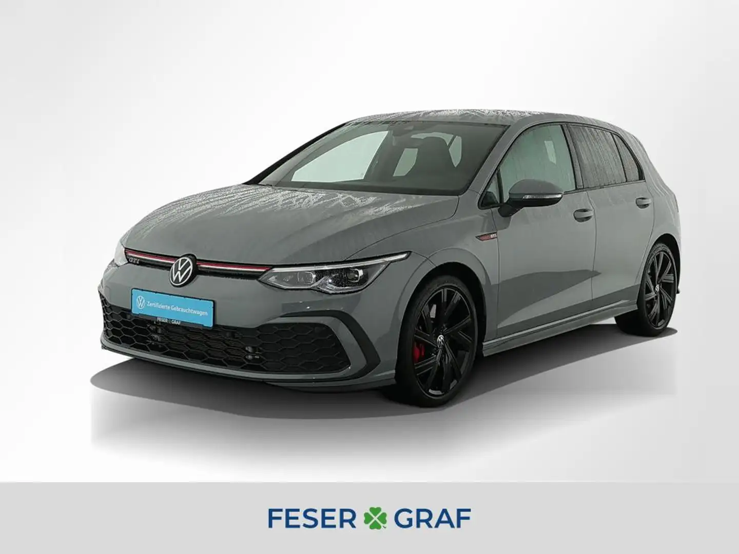 Volkswagen Golf 8 GTI 2.0 TSI DSG Navi Kamera ACC LED Grau - 1