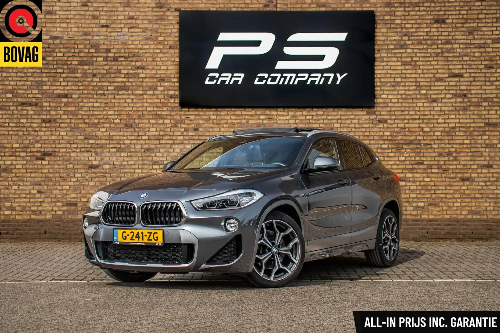 BMW X2 sDrive20i High Executive Edition, NAP, Pano,Leder, Gris - 1