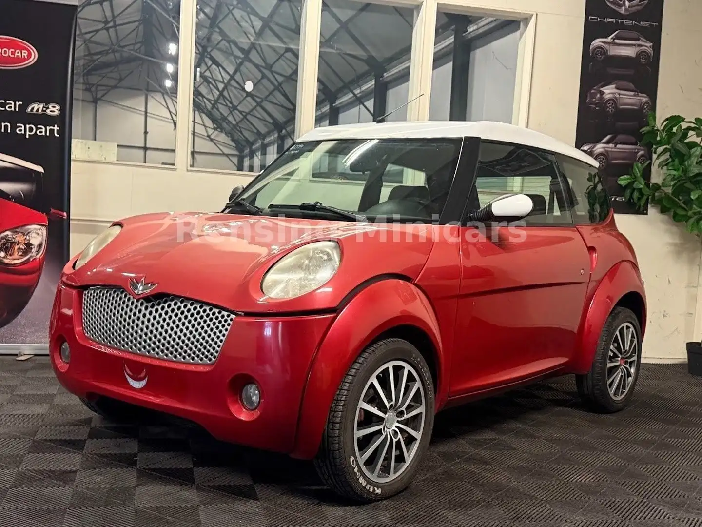 Chatenet Sonstige CH26 Mini Cooper Mopedauto Microcar 45 KM auto Rot - 2