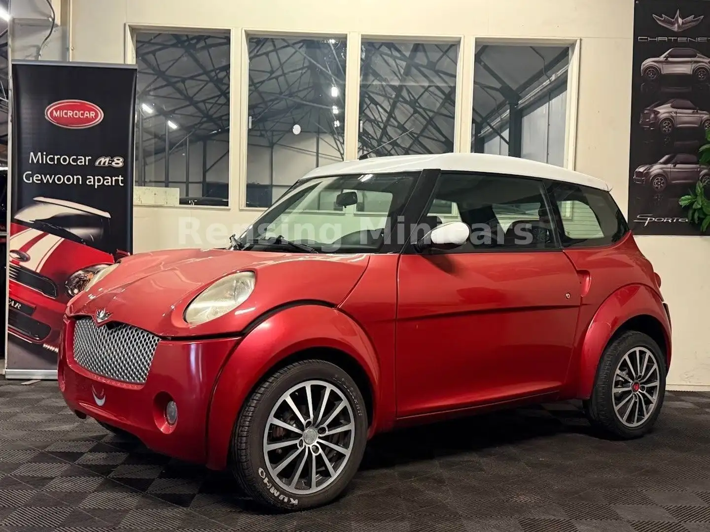 Chatenet Sonstige CH26 Mini Cooper Mopedauto Microcar 45 KM auto Rot - 1
