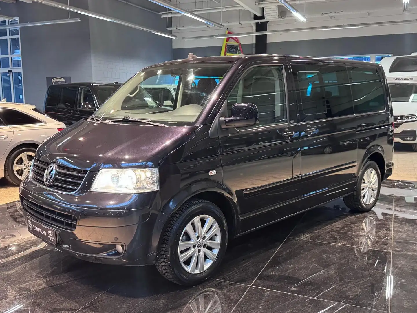 Volkswagen T5 Multivan Comfortline Sthzg Tisch Tempo AHK 7S Schwarz - 1